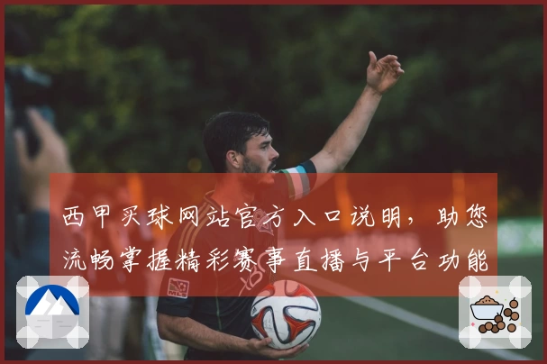 西甲买球网站官方入口说明，助您流畅掌握精彩赛事直播与平台功能